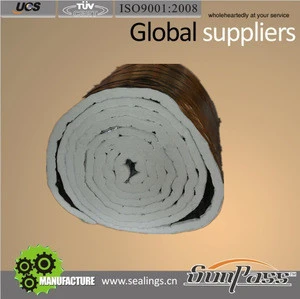 Ceramic Insulation Aluminium Foil Blanket Roll Ceramic Fiber Products