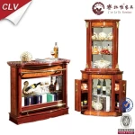 Cest La Vie Factory Direct Sale Antique Style Home Furniture Bar Cabinet Wine Bar Counter