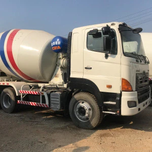 Changsha Supplier Used Zoomlion Hino j08c Alternator Concrete Mixer Truck sales