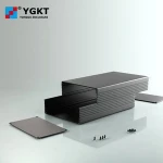 cheap  aluminum case china manufacturer free standing box  waterproof outdoor telecommunication cabinet
