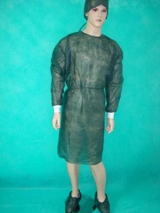 Cheap disposable non woven PP SMS surgeon hospital clothing doctor uniform