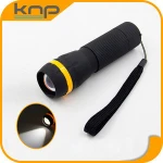 Cheap Price Great Value 3AAA Battery Operated Body Stretch Adjustable LED Focus Zoomable Flashlight plastic torch
