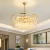 Import Cheap Price Simple Modern Indoor Decoration Crystal Ceiling Lamp Led Ring Lights  91495 from China
