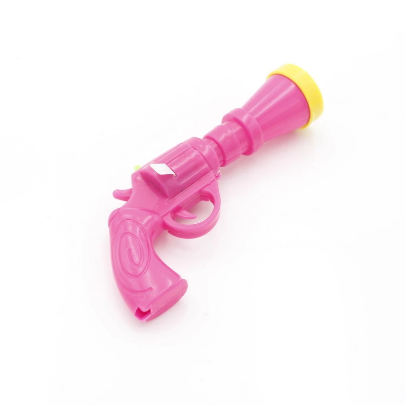 Cheap Promotional Projection Small Gun Toy With LED Light