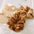 Chiffon Flower Scrunchies Hair Ties Striped Hair bands Ponytail Holder Hair Accessories for Girl Women