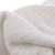 Import China Cheap Reversible Cream Color Plush Sherpa Blanket with Metallic Silver Yarn Knit Lurex from China