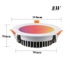 China Factory 8W 10W Smart Wifi Adjust LED Ceiling Downlight RGBWW Color Changing LED Spotlight Voice Control by Alexa Google