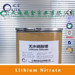 China factory high quality lithium nitrate for ceramic industry