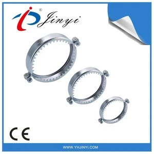 China factory Stainless steel small diameter Hose clamps with teeth