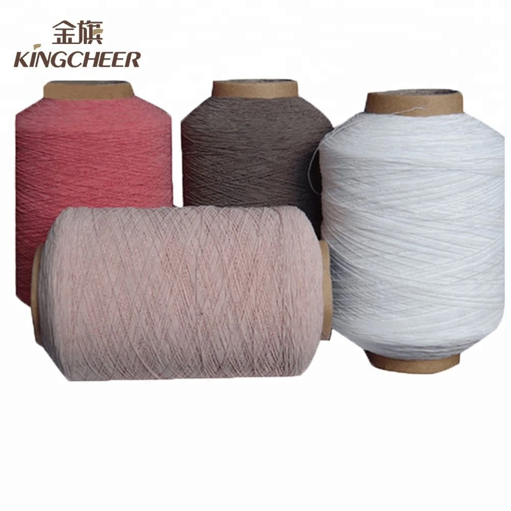 China high performance 100# latex rubber thread covered nylon yarn
