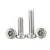 Import China high quality plum flower torx pin security theft-proof screw bolts key M8 lock anti theft screws from China