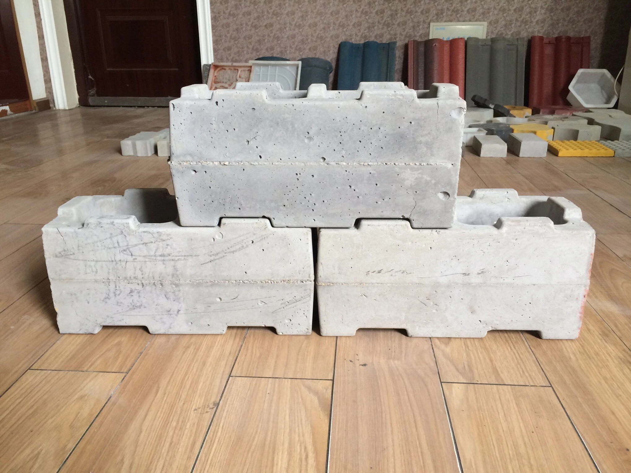 china hot sell good quality manual block brick making hollow block mold small concrete block making
