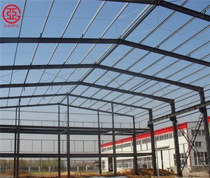 China low cost designed workshop and warehouse steel structure building