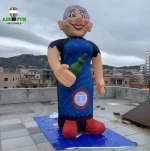 China Manufacturer Holland Cartoons Cheap Inflatable Sarah Balloon for Advertising