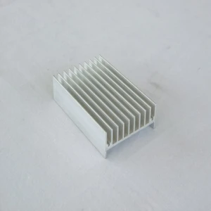 China manufacturers custom wholesale CNC machining die-cast aluminum heat sink