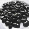 China natural black landscaping cobble stone
