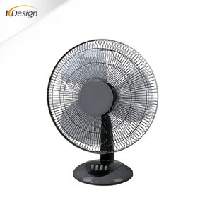 China power low cost table fan black 16 inch AC Aluminum motor table fans
