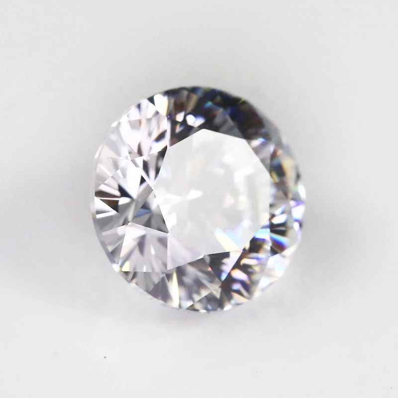 china reasonable price 1ct D VVS clarity white moissanite round brilliant cut synthetic diamond beautiful