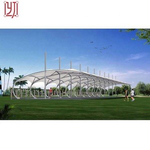 China supplier manufacture best quality prefabricated car parking steel canopy carport