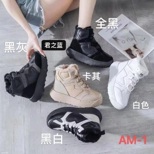 China Supplier Winter Fashionable Women Ladies Casual High-Top WomenS Shoes