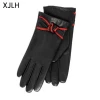 China Suppliers New Design Genuine Sheepskin Leather Winter Warm Driver Gloves For Women