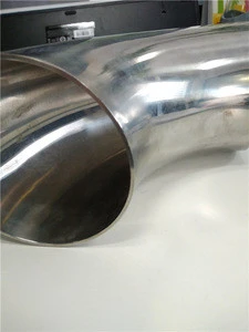 China supply bright Stainless Steel elbow AISI 304 304L polished inox