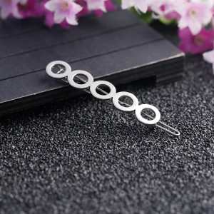 Chinese Factory direct selling stainless steel fashion accessories city women star fashion hairpins