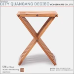 Chinese style garden furniture bamboo folding wood chair
