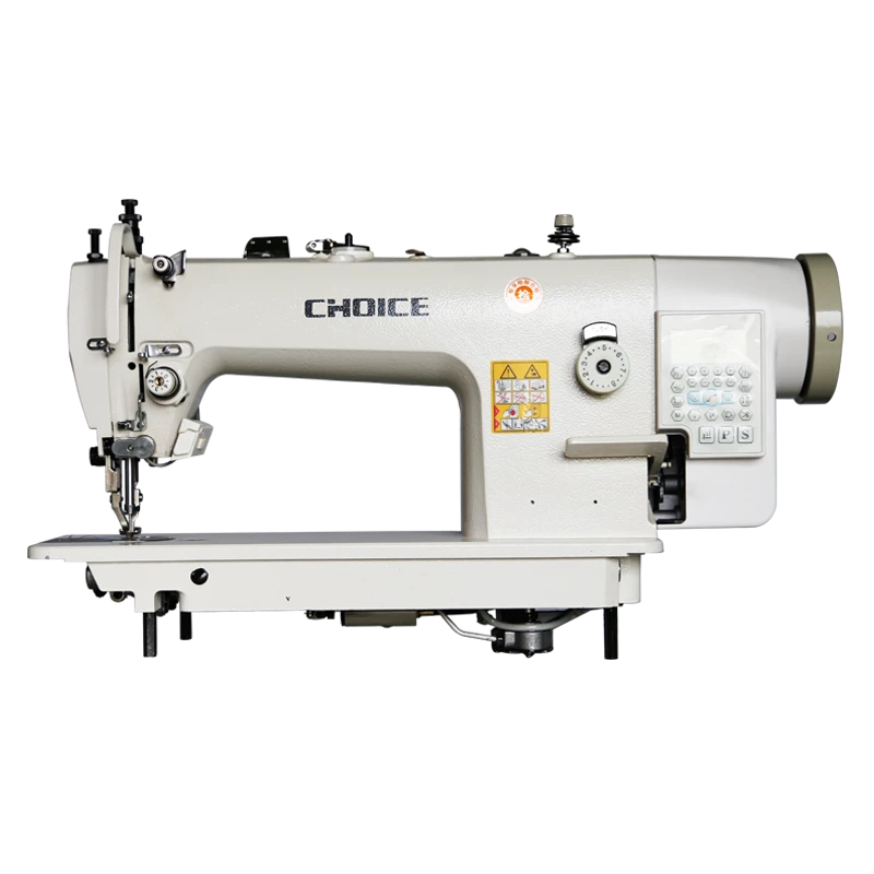 CHOICE GC0303D-4 High quality computerized  industrial single needle walking foot heavy duty lockstitch sewing machine