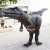 Import Christmas animated moving dinosaur artificial walking dinosaur from China