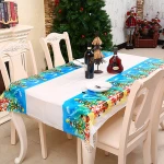 Christmas Restaurant and Hotel Layout Knife and Fork Bag Creative Long Face Elk Tableware Set
