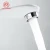 Chrome Handle Faucet White Bathroom Basin Mixer Tap Sink Taps Solid Brass Faucet