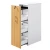 Import Classic Melamine Finish Wood Lockable Mobile Lateral File Pedestal Cabinet with 3 Drawers from China
