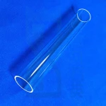 Clear heat resistant quartz glass tube for UV ultraviolet lamps