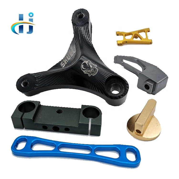 CNC Aluminum Machining Precision Bicycle Part OEM Black Anodized Aluminum Precision Machining CNC 5 Axis Electric Bicycle Part