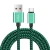 Import Coloful 1m Fast Charging 2.1A Braided Micro Type C USB Charger Cable from China