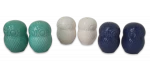 Color Glazed ceramic salt and pepper shakers wholesale