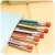 Import Colored soft striped pencil creative cute curved writing pencils with eraser from China
