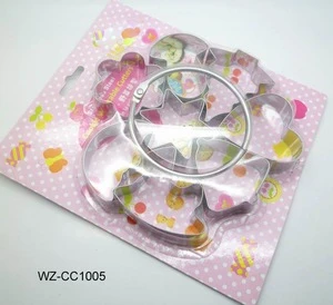 commercial cookie cutter set,Christmas Days cutter set 7pcs with ring