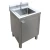Import Commercial household 201/304 stainless steel single bowl sink cabinet with drain accessories from China
