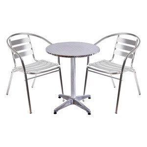 Commercial Use Furniture Aluminium bistro Bar Table