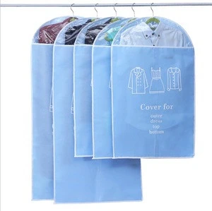 Competitive recycled foldable nonwoven garment dress bags