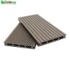 Composite Decking Waterproof High Temperature Resistance High Strength SGS Hollow SQ 146*21 MM Outdoor Roof Deck