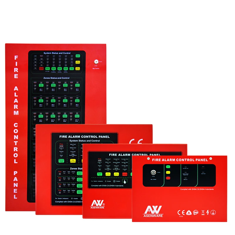Conventional 24V fire alarm control panel system