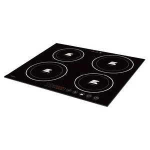 Cooking Appliances Electric 220V buit-in 4 Burner Hot Pot  4-LED digital display black crystal plate Induction Cooker