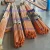 Import copper clad stainless steel bar for wet metallurgy/ electroplating /electrolysis from China
