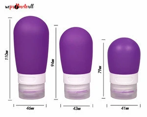 Cosmetic Bottle Travel Kit Bottle Set Packaging Tube/Travel Cosmetic Bottle Set Silicone/Squeeze Tube Packaging