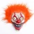 Import Costume Props Horror Clown Evil Mask Halloween Party Banno Scary Clown Mask with Orange Hair from China