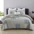 Import Cotton and linen patchwork Wholesale Hand stitching 3pcs  king size Fast delivery bedspread from China