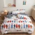 Import Cotton Cartoon Color Designed Pleats Duvet Cover Set Kids Egyptian Flax Comfortable Duvet Cover And Pillowcases Bedding from China